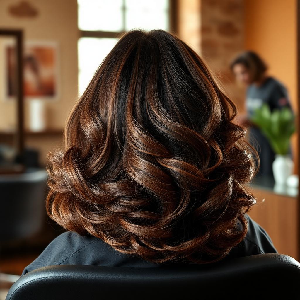 Styled blowout
